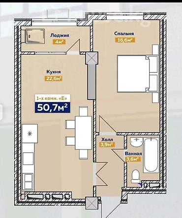 24: 1 комната, 50 м², Элитка, 11 этаж — 3