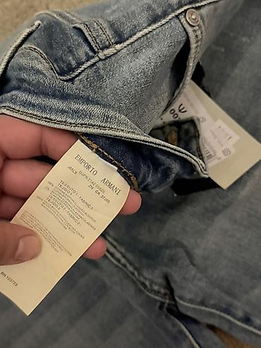 yeni model şalvarlar: Emporio Armani – YENİ (etiketli) Tam yenidir, istifadə olunmayıb — 3