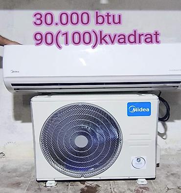 Kondisionerlər: Kondisioner Midea, Yeni, 100-dən çox kv. m, Split sistem, Kredit yoxdur, Ödənişli quraşdırma — 1
