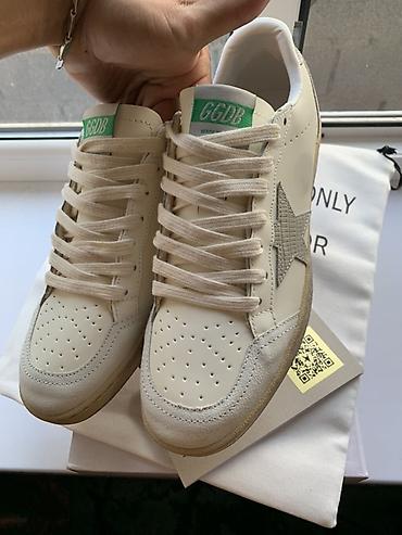 кеды оптом: Мужские кроссовки, 39, 40, 41, Golden Goose, Новый, цвет - Белый, Самовывоз, Бесплатная доставка, Платная доставка — 8