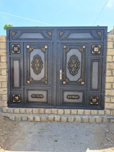 Həyət darvazaları: Yeni Dəmir Həyət darvazası, 3 m, Mexaniki, Qapı ilə, rəng - Qara, Kredit var, Ödənişli quraşdırma, Ünvandan götürmə, Ödənişli çatdırılma, Rayonlara çatdırılma -da lalafo.az — 10 Həyət darvazaları: Yeni Dəmir Həyət darvazası, 3 m, Mexaniki, Qapı ilə, rəng - Qara, Kredit var, Ödənişli quraşdırma, Ünvandan götürmə, Ödənişli çatdırılma, Rayonlara çatdırılma — 10
