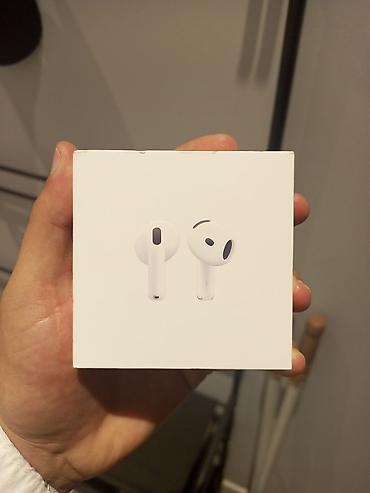 İşlənmiş Simsiz (Bluetooth) Qulaqcıqlar, Apple, rəng - Ağ