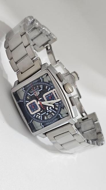 monaco: Yeni, Qol saatı, Tag Heuer, rəng - Gümüşü — 1