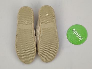 camargue marka: Damskie espadryle TEX, rozmiar 40 - Kolor: beżowy w drobną kratkę — 3