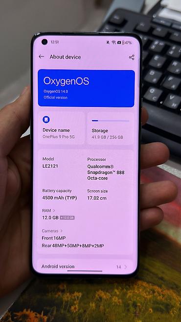 apple ipad 9: OnePlus 9 Pro, 256 GB, rəng - Yaşıl, Düyməli, Barmaq izi, İki sim kartlı — 7