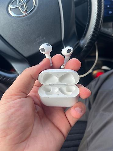 Qulaqcıqlar: İşlənmiş Simsiz (Bluetooth) Qulaqcıqlar, Apple, rəng - Ağ — 3