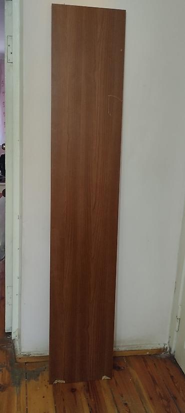 mdf material satışı: MDF taxta panel – qoz rəngli - Material: MDF, dekorativ qoz — 3