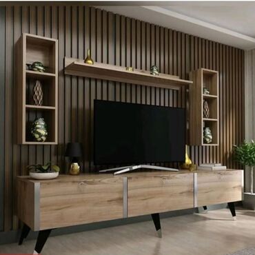 televizor altlıqı: Yeni, Düz TV altlığı, Polkalı, Laminat, Türkiyə