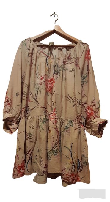 leprsave letnje haljine: H&M M (EU 38), color - Multicolored, Oversize, Long sleeves