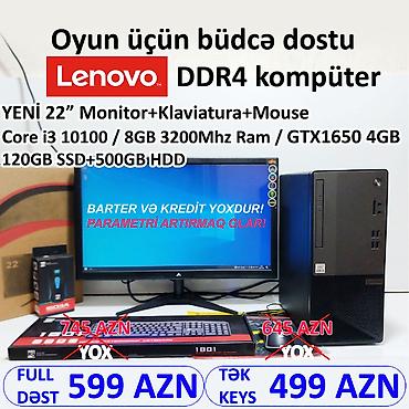 Masaüstü kompüterlər və iş stansiyaları: FÜRSƏTDƏN YARARLANIN!!! BÜTÜN KOMPÜTERLƏR MAYA DƏYƏRİNDƏN AŞAĞI!! ⭐Tək — 1