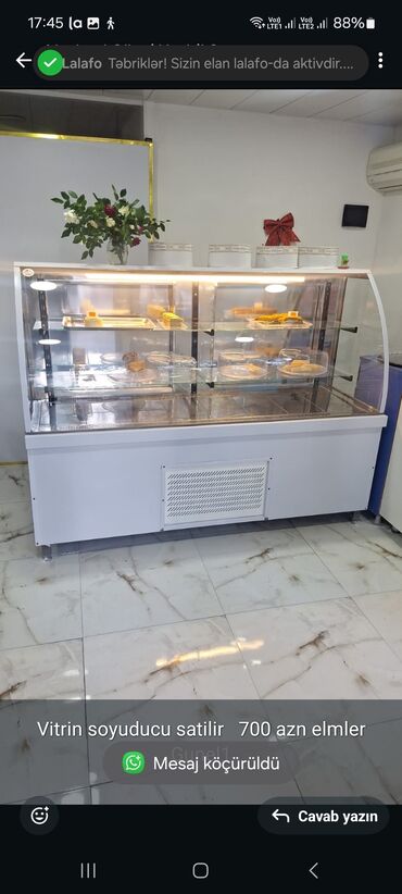 vitrin panel: Vitrin soyuducu satilir 700 azn elmler Gunel1