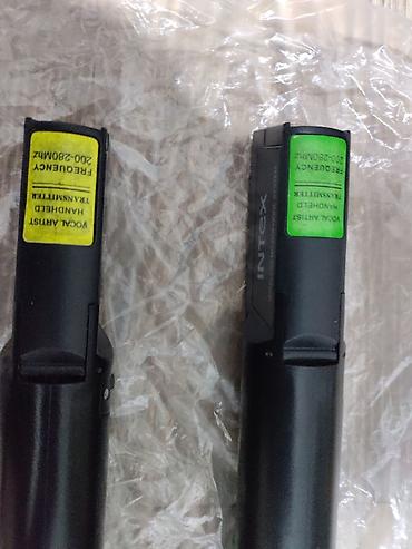 Микрофоны: Məhsul: Intex Wireless Microphone System – əl mikrofonları (2 ədəd) — 4
