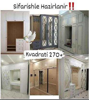 Шкафы-прихожие: Dəhliz dolabı yeni rəng seçimi var ölçüyə görə sifarişlə yığılır — 1