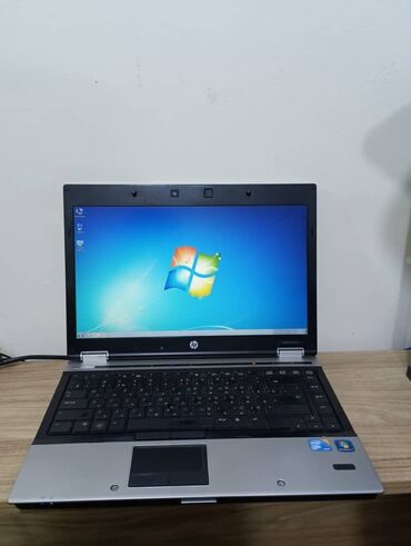 Ноутбук, HP, 6 ГБ ОЗУ, Intel Core i7, 14 ", Б/у, Для несложных задач, память HDD