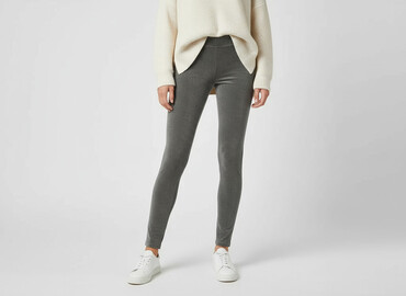 welurowe legginsy damskie: Marks & Spencer, Legginsy Eleganckie damskie, rozmiar M
