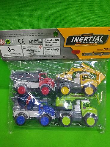 gameboy advanced: Игрушечный набор «Inertial Engineering Vehicle» — 4 строительные — 2