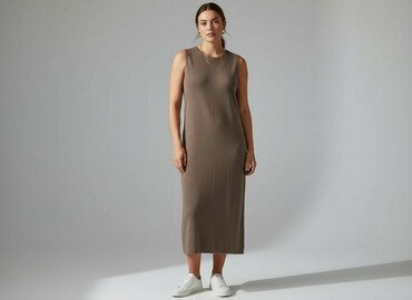 sukienki damskie midi z długim rękawem: Women`s dress, size XL