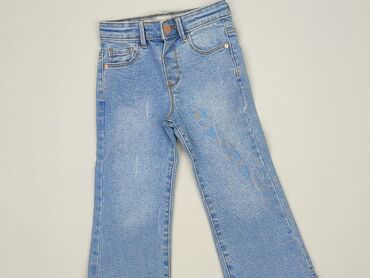 moda jeans: Spodnie jeansowe, DenimCo, 3-4 lat, 104, stan - Bardzo dobry