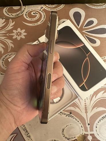 irsad electronics iphone 12 pro max: IPhone 16 Pro, 128 GB, Desert Titanium, Face ID — 9