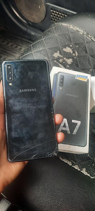 Уюлдук телефондор жана аксессуарлар: Смартфон Samsung Galaxy A7 (2018) - Экран: 6.0", Super AMOLED, FHD+ — 3