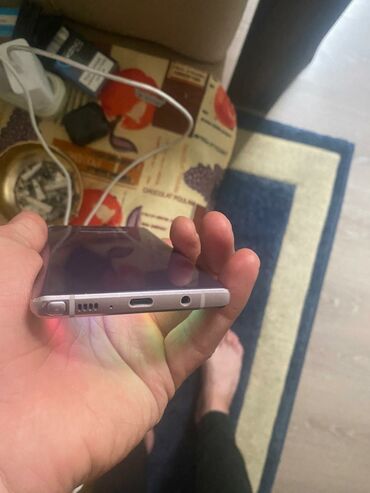 Samsung: Samsung Galaxy Note 9, 8 GB, цвет - Фиолетовый, Кнопочный, Отпечаток пальца, Face ID