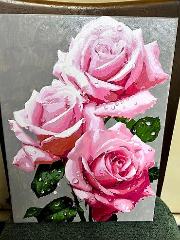 Картины: Картины на холсте, живопись акрилом Описание: - Серия декоративных — 5