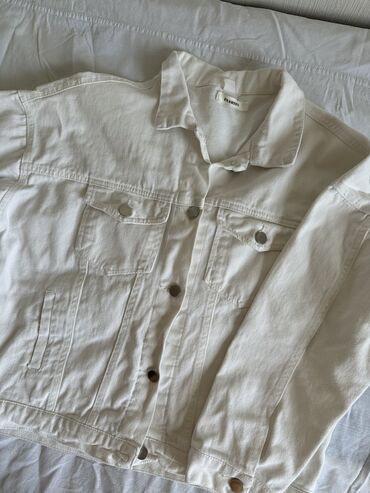 джинсовая юбка 48: Джинсовая куртка, Свободная модель, Осень-весна, S (EU 36)