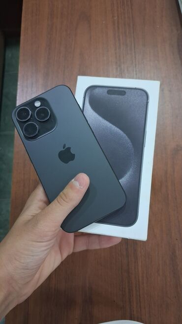 IPhone 15 Pro, 128 ГБ, Black Titanium, Face ID
