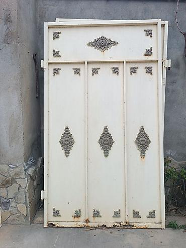 dəmir qapıları: Metall qapı – dekorativ elementli - Material: qalın metaldan — 1