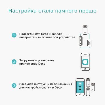 deco роутер: Tp-link Deco M4 гигабитная Mesh-система AC1200 для кабельного — 8