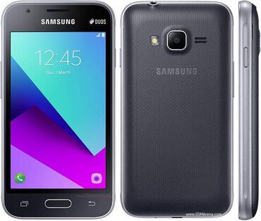 samsung galaxy j1: Samsung Galaxy J1 Mini, 8 GB, цвет - Серый, Две SIM карты, Face ID