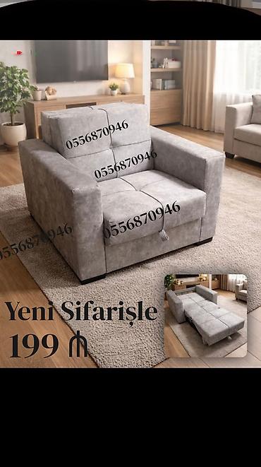 perla divan: Yeni, Kreslo-kravat, Parça, Kredit yoxdur, Ödənişli çatdırılma — 1