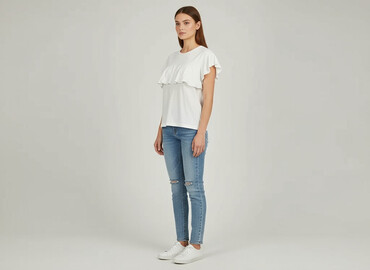 tommy basic t shirty: Women`s T-shirt, size S