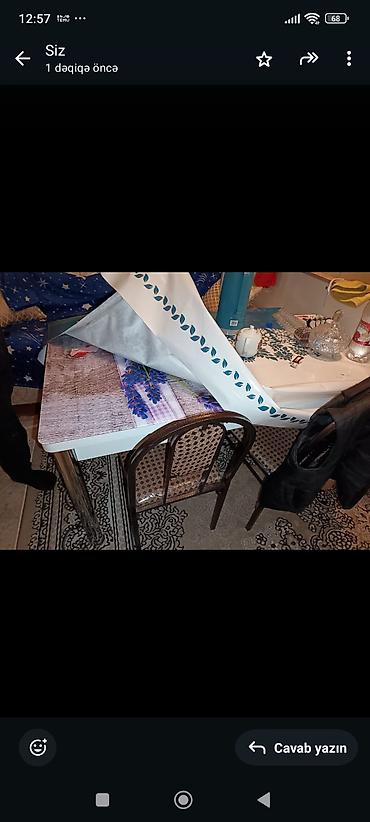 sef asbaz: Televizor altı masa termo tunba tatx var iki nəfərlik sökülü — 5