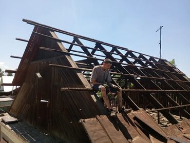 Кровля крыши: Кровельные работы под ключ Профессиональный монтаж и ремонт крыш — 1