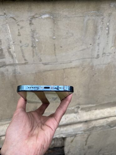 Apple iPhone: IPhone 12 Pro Max, 128 GB, Pacific Blue, Simsiz şarj, Zəmanət, Sənədlərlə — 2