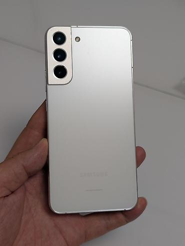 samsung c20: Samsung Galaxy S22 Plus, Б/у, 256 ГБ, цвет - Белый, 1 SIM, eSIM — 1