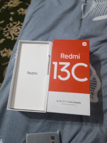 исфана телефон: Redmi, Redmi 13C, Жаңы, 256 ГБ, түсү - Кара, 1 SIM, 2 SIM