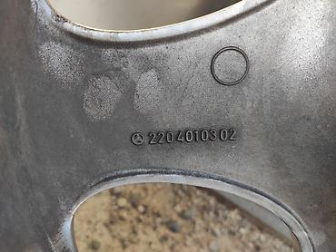 Диски: Диски R 18 Mercedes-Benz, Комплект, отверстий - 5, Б/у — 7