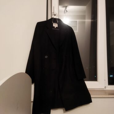 drap palto modelleri: Palto XS (EU 34), S (EU 36), M (EU 38), rəng - Qara