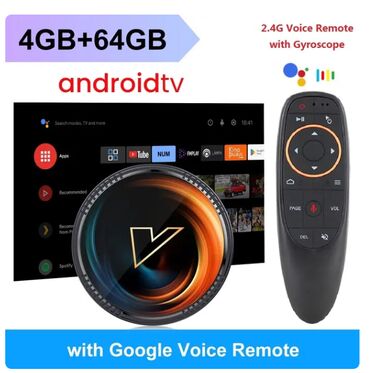 smart board: Yeni Smart TV boks 4 GB / 64 GB, Android, Ünvandan götürmə, Pulsuz çatdırılma, Ödənişli çatdırılma
