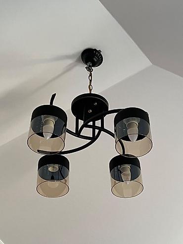 çilçıraq qiymətləri: Çılçıraq, 6 lampa, Şüşə — 5