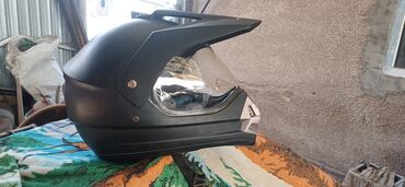 Мотоциклы и мопеды: Матовый шлем XL/61-62