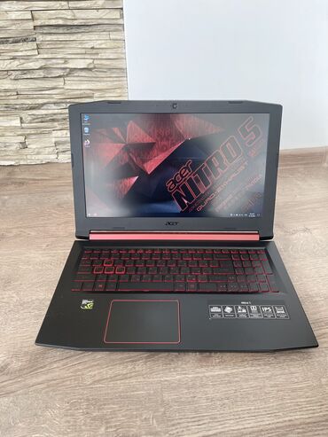 игровой ноут: Ноутбук, Acer, 16 ГБ ОЗУ, Intel Core i5, 15.6 ", Б/у, Игровой, память HDD + SSD