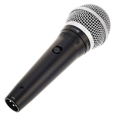 yaxa mikrofonu: SHURE PGA48-XLR-E dinamik vokal mikrofonu - İstiqamətlilik: Kardioid — 2