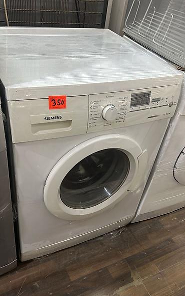 masin kondisioner: SIEMENS önyükləməli paltaryuyan maşın - Ön yükləmə, iri dairəvi şüşə — 1