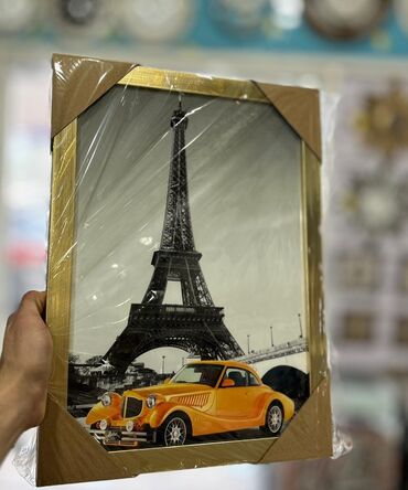 Şəkillər, tablolar: Şəkil tablo seti – şəhər mövzulu Ölçü : 30x40 - Mövzu: London və — 2