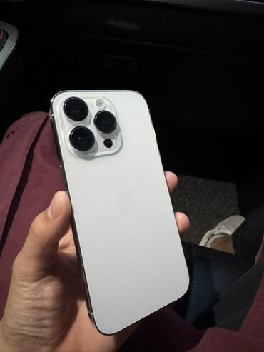 айфон 14 про цена ош новый: IPhone 14 Pro, Колдонулган, 128 ГБ, Ак, Кабель, 90 %