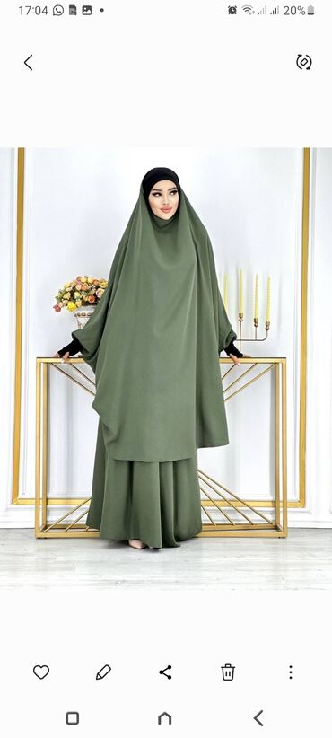 Другая женская одежда: Джильбаб с юбкой😍😍

ткань бельмандо💐💐

качнство отличное🥳🥳