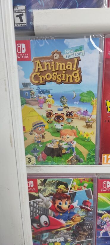 nintendo switch: Nintendo switch üçün animal crossing oyun diski. Tam original